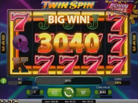 twin spin jackpot